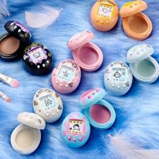 Bandai Tamagochi Face & Eye Color - Shiny Milky