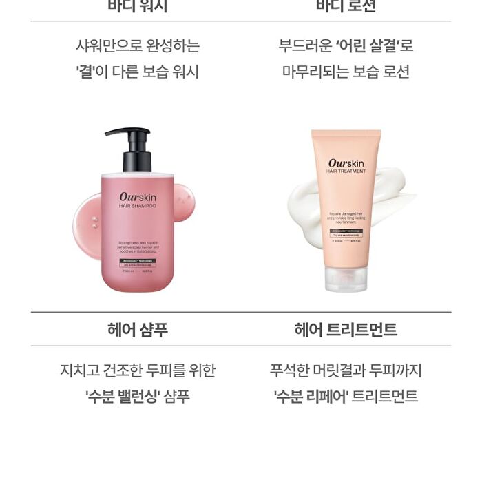 Ourskin Body Wash - 500ml