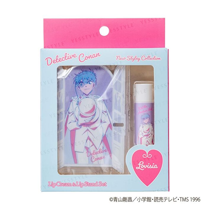 Detective Conan Lip Cream & Lip Stand Set - 02 Shuichi Akai