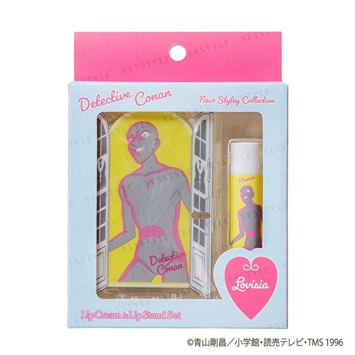 Detective Conan Lip Cream & Lip Stand Set - 02 Kid The Phantom Thief