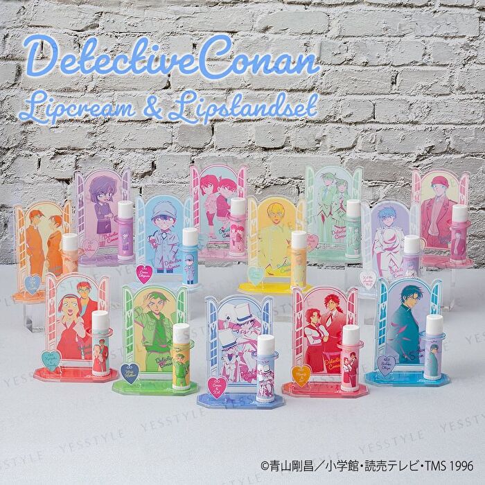 Detective Conan Lip Cream & Lip Stand Set - 02 Toru Amuro