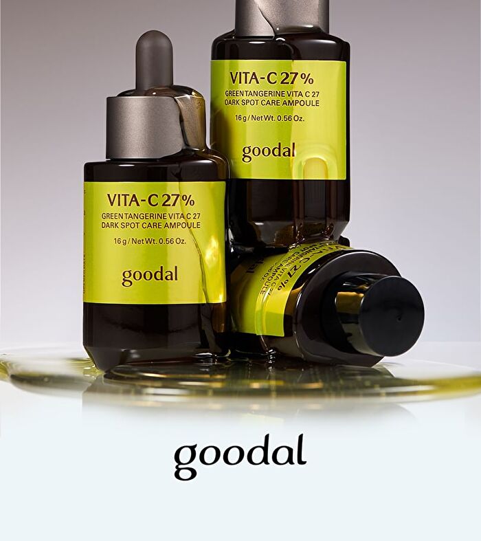 Green Tangerine Vita C 27 Dark Spot Care Ampoule - 2025 Version - 16g