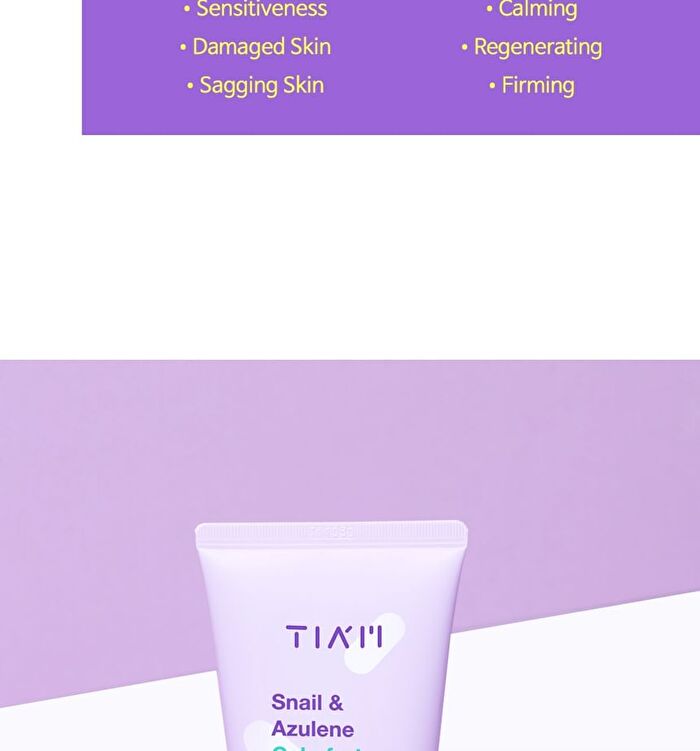 Tia\'m Snail & Azulene Calmfort Cream - 2025 Version - 100ml