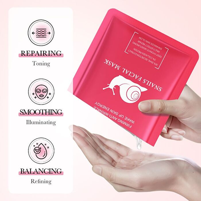 Bioaqua Firming Anti-wrinkle Snails Mask - #Mask - 1 pcs