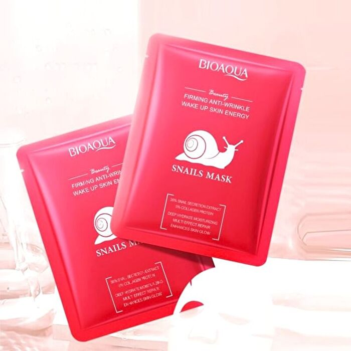 Bioaqua Firming Anti-wrinkle Snails Mask - #Mask - 1 pcs