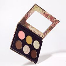 Choiz Beauty Insect Series 6-Color Eyeshadow Palette - Pink Moth - Pink Moth - 7.2g