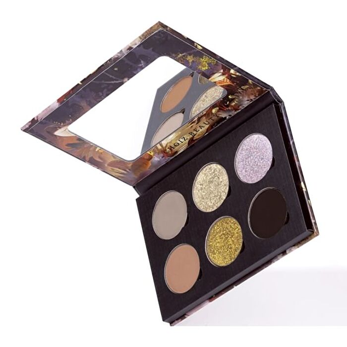 Choiz Beauty Insect Series 6-Color Eyeshadow Palette - Wasp - Wasp - 9.2g