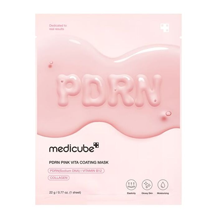 PDRN Pink Vita Coating Mask - 2025 Version - 22g x 1 sheet