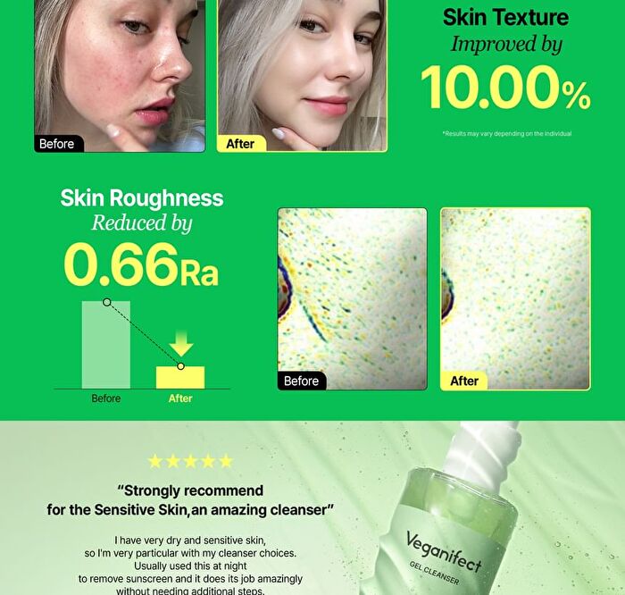 Clean And Glow Green Barley Gel Cleanser - 205ml