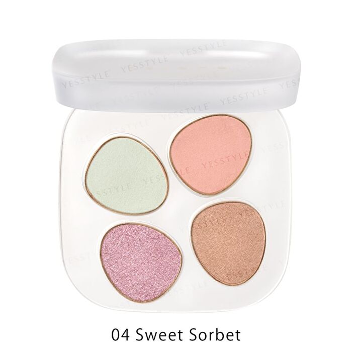 2025 Summer Collection Petal Float Eye Palette - 04 Sweet Sorbet
