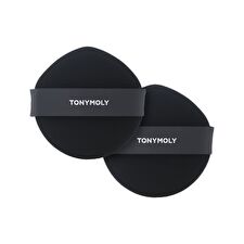 Tonymoly Skin Tone Fixing Cover Cushion Puff Set - 2 pcs