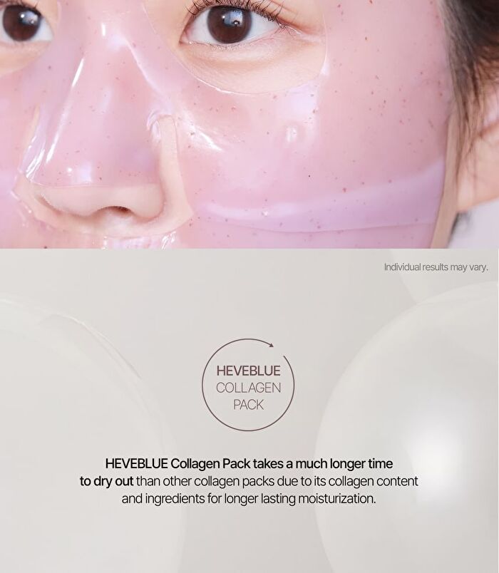 Heveblue Pot Pore Peptamin Hydro Collagen Mask Pack Set 7 sheets - 35g x 7 sheets