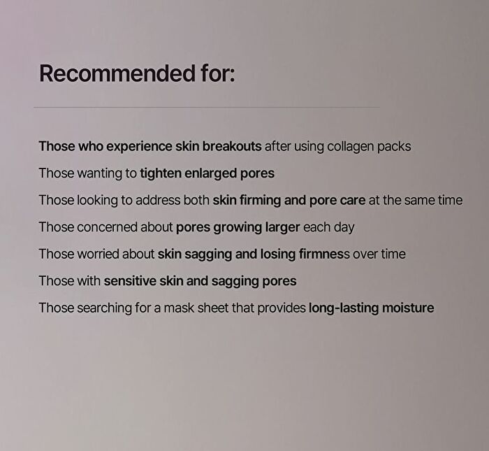 Heveblue Pot Pore Peptamin Hydro Collagen Mask Pack Set 7 sheets - 35g x 7 sheets