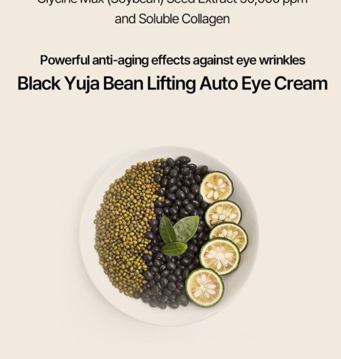 Heveblue Black Yuja Bean Lifting Auto Eye Cream - 15ml