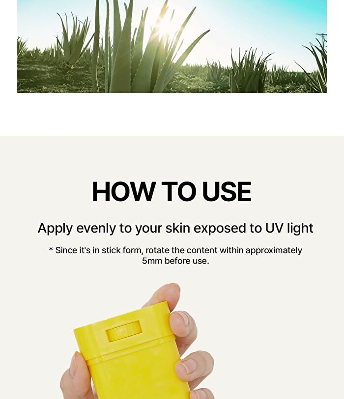 California Aloe Sun Stick - 2 Types - Cooling Watery