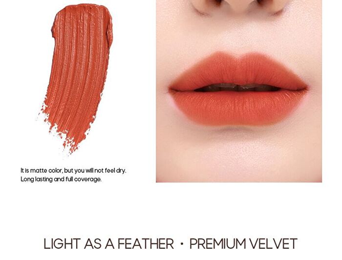 Matte Chocolate Lips Glaze - 1-3 - #01