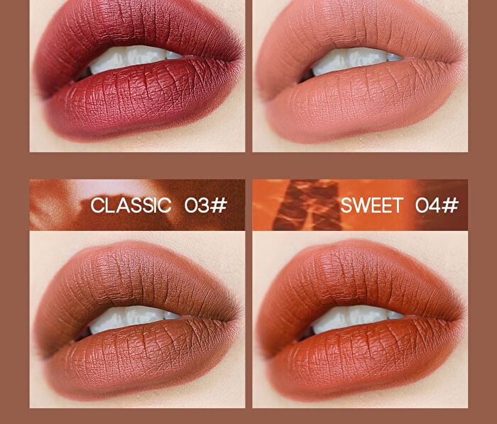 Matte Chocolate Lips Glaze - 1-3 - #01