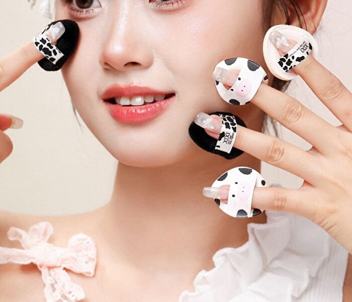 Cow Seties Mini Puff Set - 5 pcs - #5 pcs