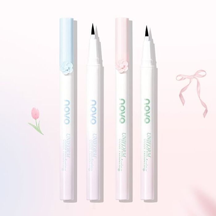 Floral Glitz Precision Liquid Eyeliner - 2 Colors - 01# Black - 0.6ml