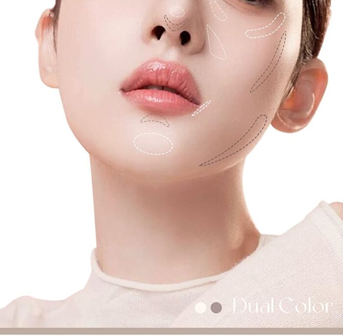 Shaping Liquid Highlighter & Contour  - 2 Colors - 02# Moonlight Wihte - 2.5g