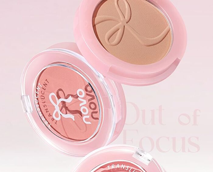 Bow Embossed Soft Blush - 5 Colors - 05# Almond Milk Tea - 3g