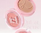 Bow Embossed Soft Blush - 5 Colors - 05# Almond Milk Tea - 3g