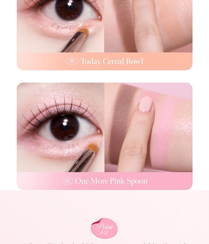 Tone On Shadow Palette - 3 Types - #03 My Favorite Autumn