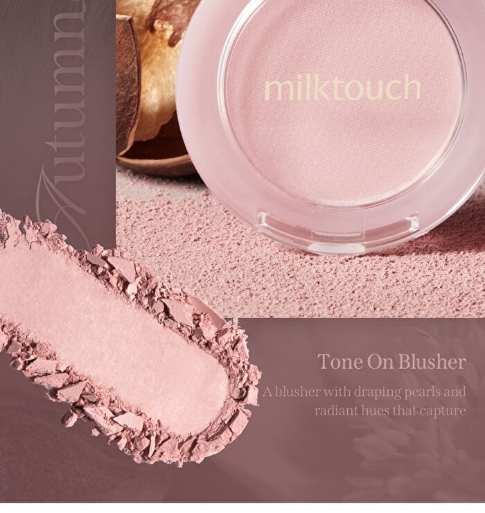 Tone On Blusher - 2 Colors - #01 Toasted Nuts