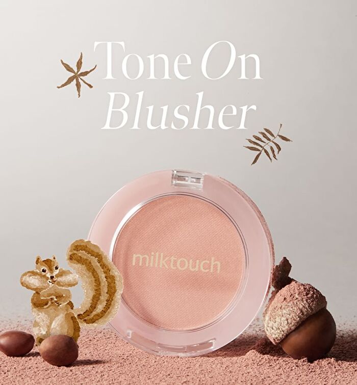 Tone On Blusher - 2 Colors - #01 Toasted Nuts