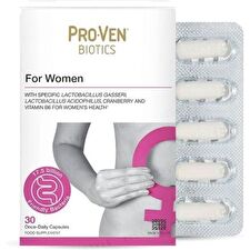 For Women Live Microorganism Food Supplement With Cranberry & Vitamin B6 - 30 capsules