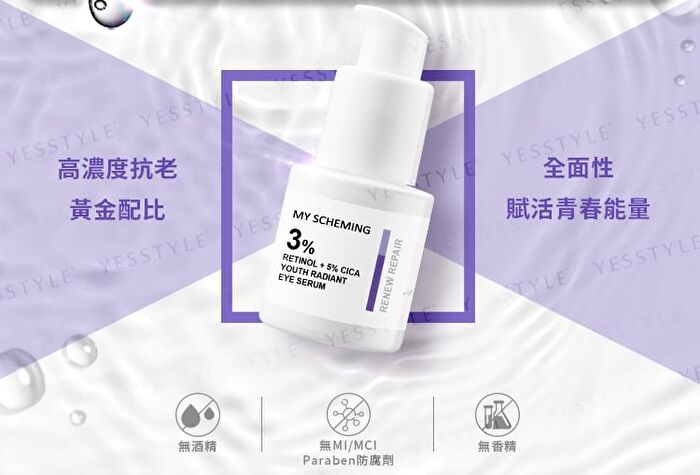 3% Retinol + 5% CICA Youth Radiant Eye Serum - 15ml