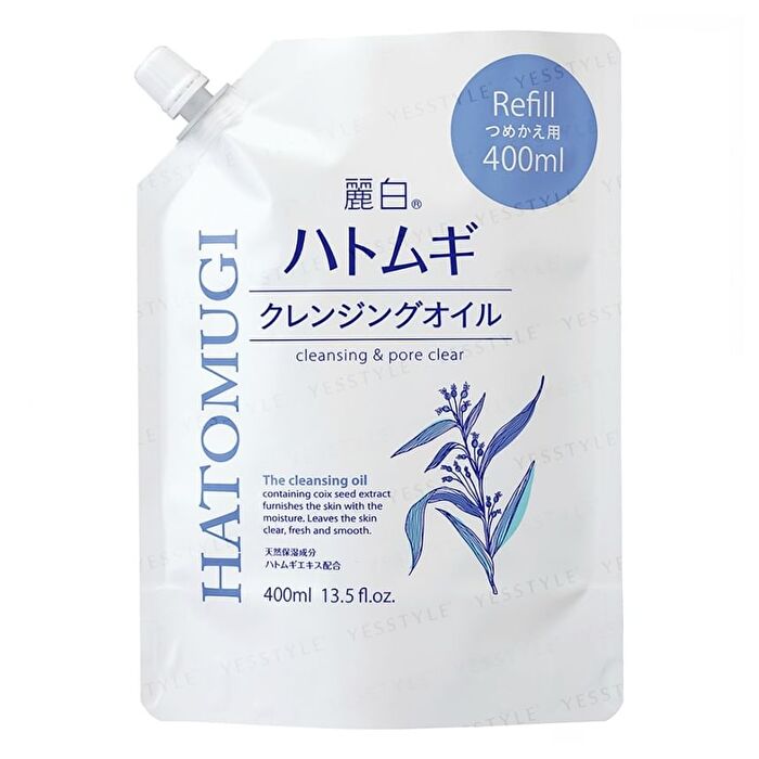 Kumano Cosme Reihaku Hatomugi The Cleansing Oil - 400ml Refill