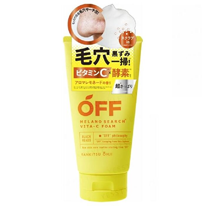 Kankitsu Ohji Off Melano Search Vita-C Foam Face Wash - 120g
