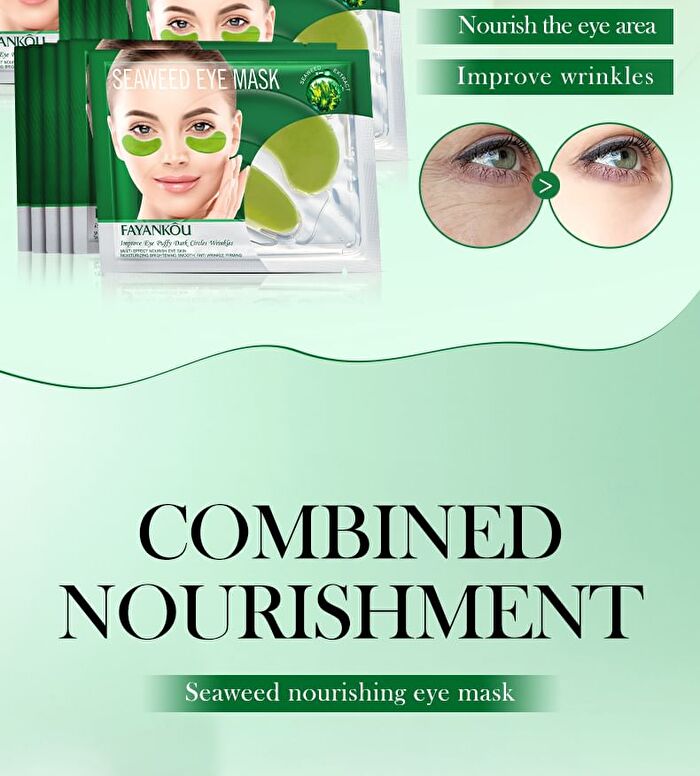 Fayankou Seaweed Eye Mask - 1 pair - #eye mask - 1 pair