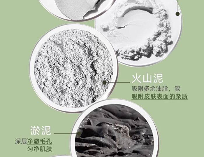 Shancaoji Tea Tree Oil-Control Purifying Mud Mask - 80g