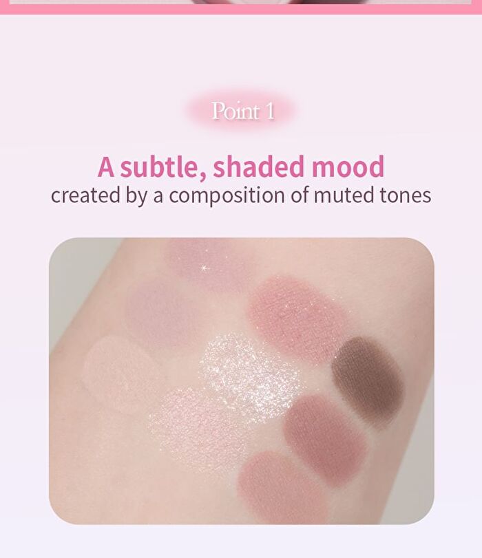 Mqny Shade Mood Eye Palette Muted Potion - 1 pc