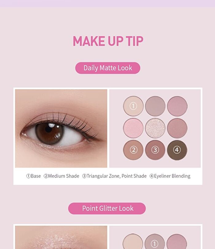 Mqny Shade Mood Eye Palette Muted Potion - 1 pc