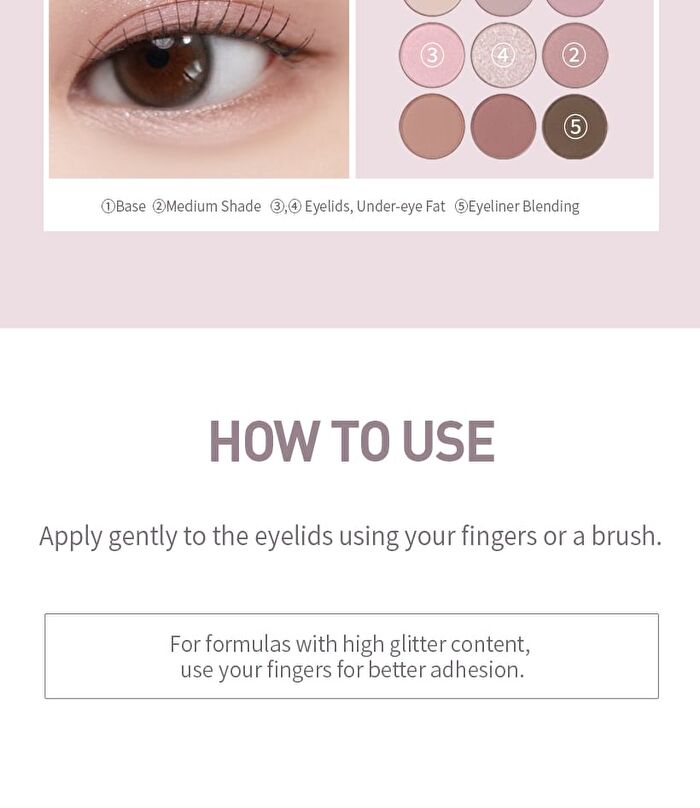 Mqny Shade Mood Eye Palette Muted Potion - 1 pc