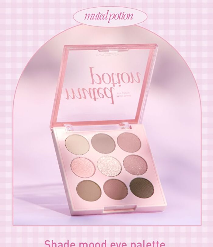 Mqny Shade Mood Eye Palette Muted Potion - 1 pc