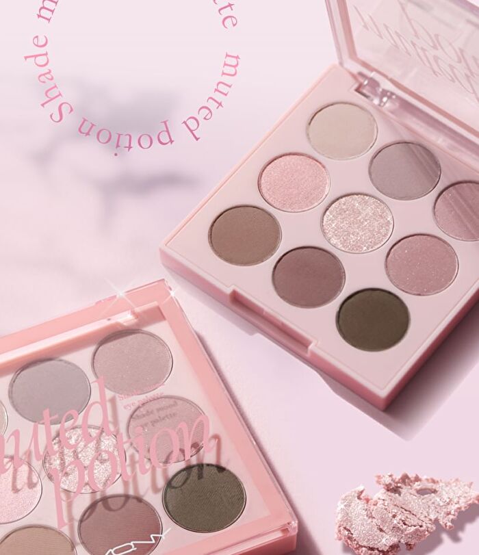 Mqny Shade Mood Eye Palette Muted Potion - 1 pc