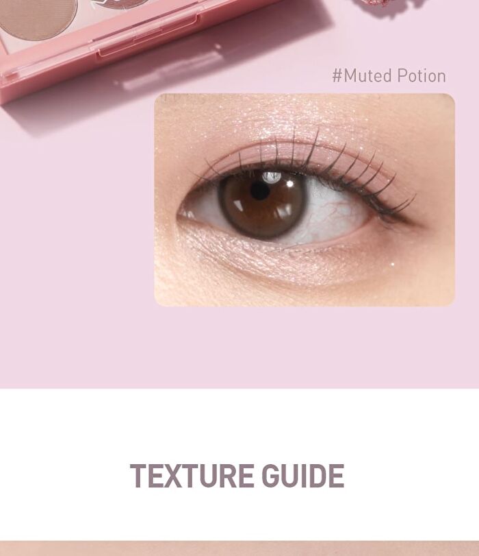 Mqny Shade Mood Eye Palette Muted Potion - 1 pc