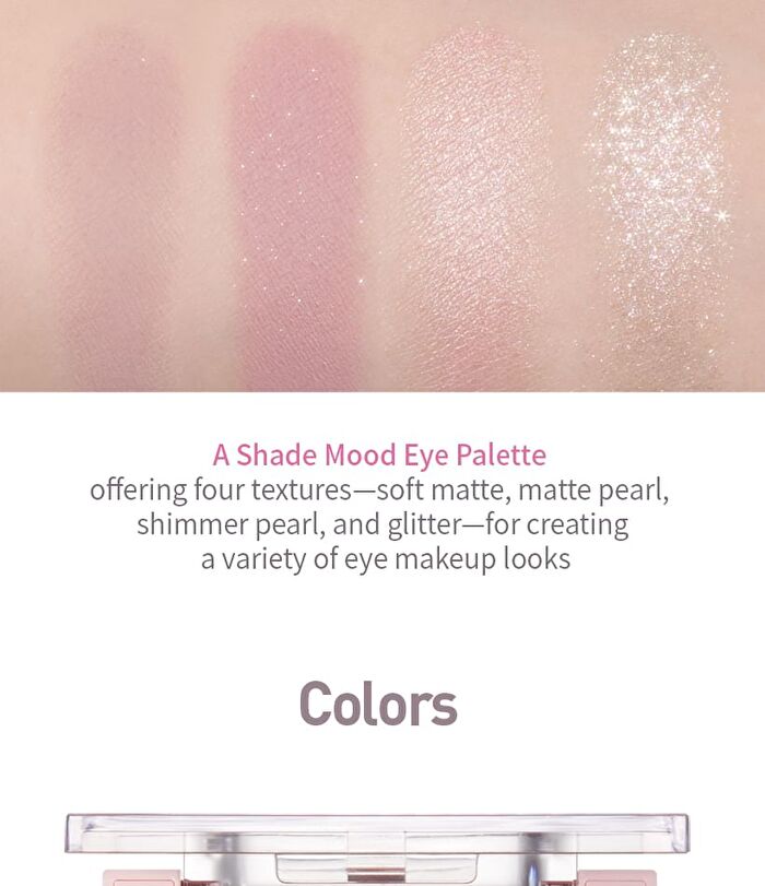 Mqny Shade Mood Eye Palette Muted Potion - 1 pc