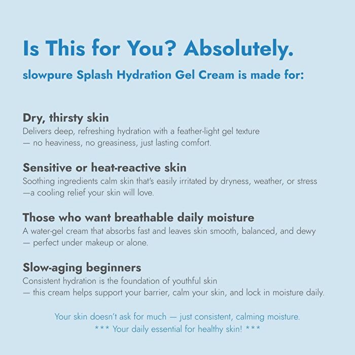 Splash Hydration Gel Cream - 50ml