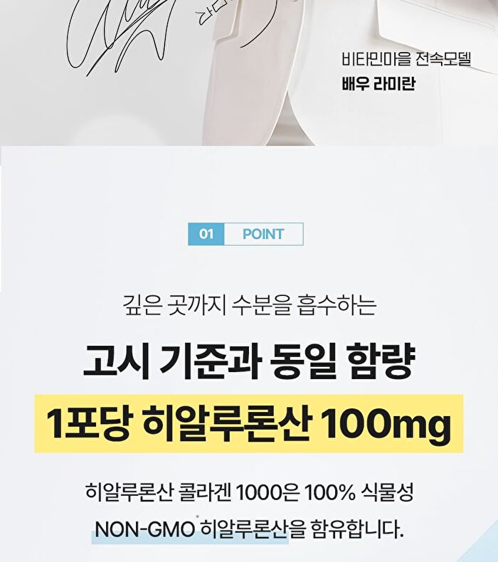 Hyaluronic Acid Collagen 1000 - 2025 Version - 1g x 30 sticks