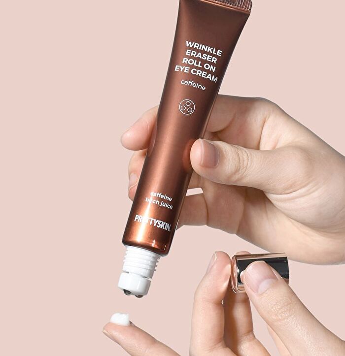 Wrinkle Eraser Roll On Eye Cream Caffeine - 30ml