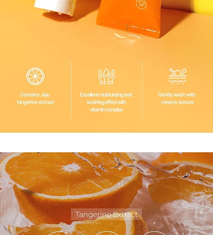 The Pure Jeju Tangerine Vita C Cleansing Foam - 150ml