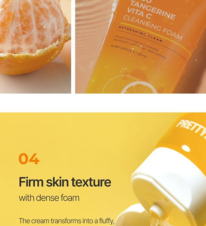 The Pure Jeju Tangerine Vita C Cleansing Foam - 150ml