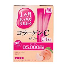 Earth Collagen C Jelly Peach - 7 pcs