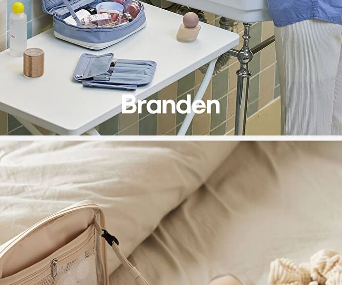 Expandable Beauty Pouch - 5 Colors - Light Beige