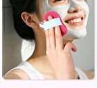 Yaozhi Facial Cleaning Puff - Pink (For Sensitive Skin) - 1pc